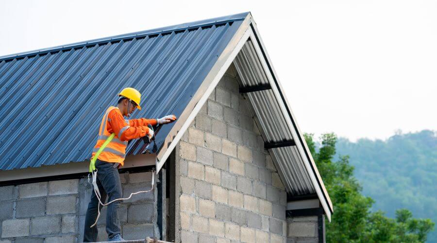 Professional metal roof installation in Dell Rapids, SD